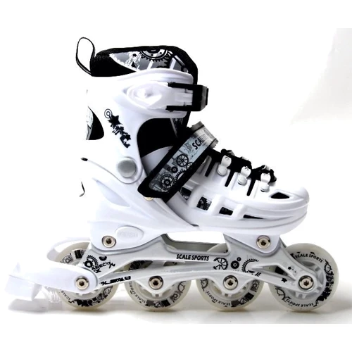Ролики Scale Sports. White (размер 29-33): Цвет белый