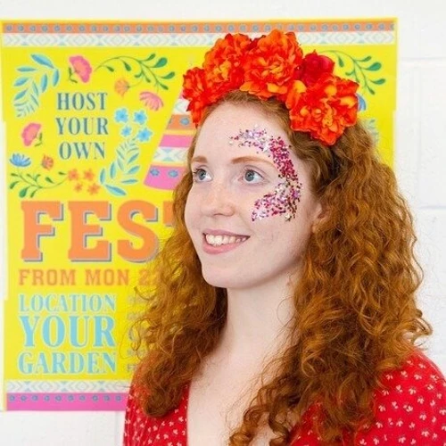 Обруч Talking Tables для волос Boho Spice Flower (BOHOV2-HEADBAND) фото 3