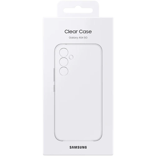 Чехол для телефонов Samsung Clear Case Transparent (EF-QA546CTEGRU) for Samsung A546 Galaxy A54 5G: Пленка в комплекте нет
