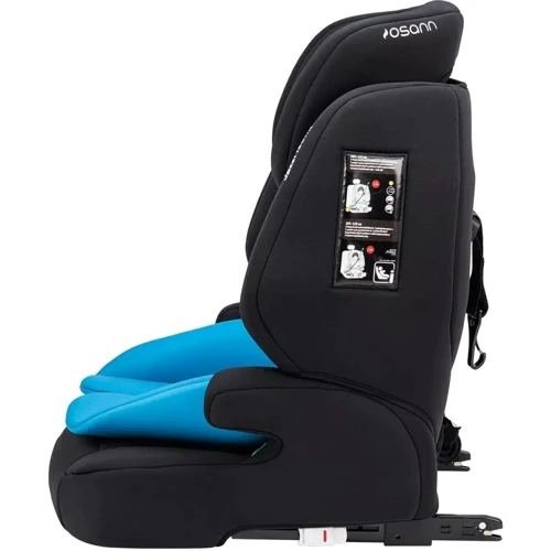 Автокресло Osann Jazzi Isofix i-Size Nero+Ocean (ecp102-287-11): Группа 1/2/3 (9-36 кг)