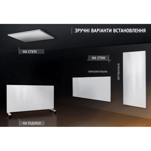 Обігрівач UDEN-S UDEN-500К Universal: Тип нагрівального елементу Керамический