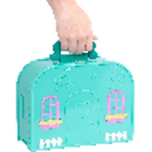 Игровой набор Li'l Woodzeez Кейс голубой (гостиная) с аксессуарами (WZ6599Z) фото 5