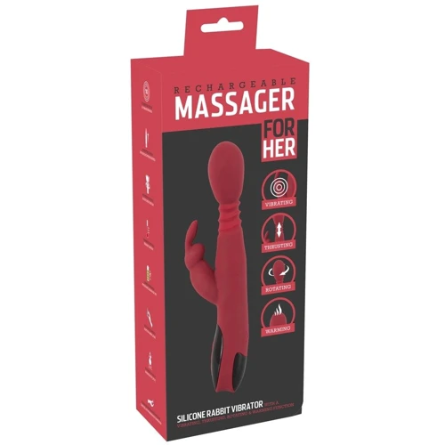Вибратор с подогревом Orion Rechargeable Massager For Her Rabbit Vibrator