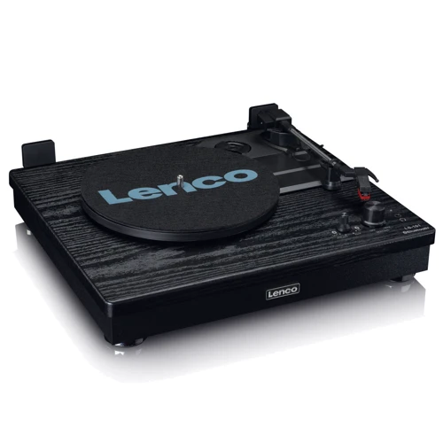 Виниловый проигрыватель Lenco LS-101BK: Размеры, мм 340х340х100