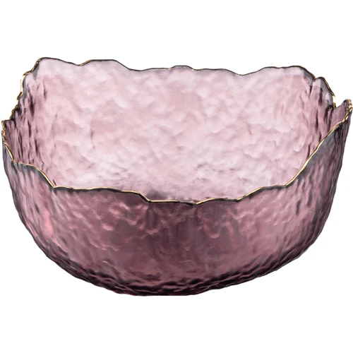 Салатник Ardesto Bell, 16.5см, скло, рожевий (AR5004): Тип салатник