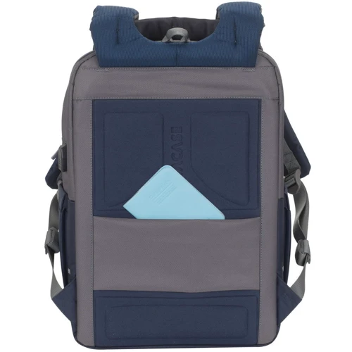 Сумка для ноутбуков RivaCase 17.3" 7777 Steel Blue/Grey фото 5