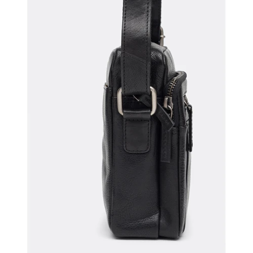 Мужская сумка через плечо Ricco Grande черная (1FSL-931-black): Страна производитель Италия