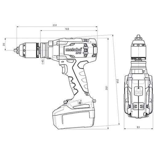 Шуруповерт Metabo SB 18 LTX Impuls (602192890): Назначение бытовой