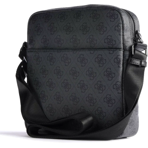 Мужская сумка через плечо Guess Vezzola Top Zip Crossbody Flat черная (HMVEZLP1358-DAB): Пол Мужской