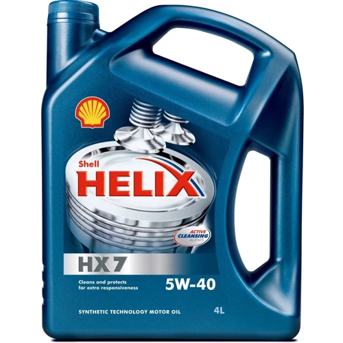 Моторне масло SHELL Helix HX7 5W-40 4л