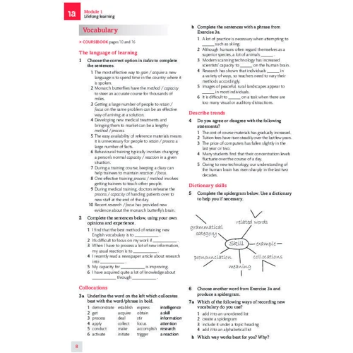 Expert IELTS band 7.5 Students' Resource Book with Key: Количество страниц 144