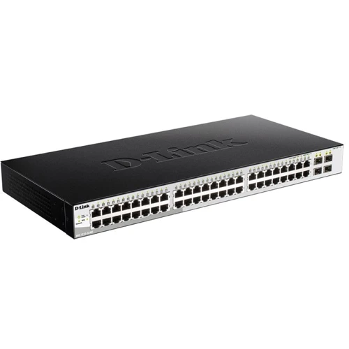 Сетевой коммутатор D-Link DGS-1210-52/ME/A: Тип Коммутатор неуправляемый