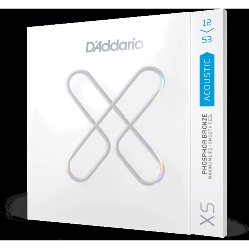 Струна для гітар Набір струн D'addario XSAPB1253 XS Phosphor Bronze Light (12-53): Тип Комплект струн