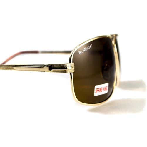 Спортивные очки Очки поляризационные BluWater Navigator-2 Polarized (brown) коричневые (Очки поляризационные BluWater Navigator-2 Polarized (brown) коричневые (4НАВИ2-ЗМ50П)