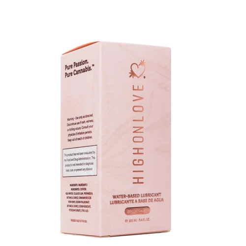 Лубрикант на водній основі з CBD HighOnLove Water-based Lubricant CBD, 100 мл