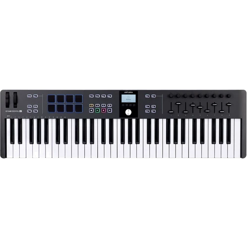MIDI-клавіатура Arturia KeyLab Essential 61 mk3 (Black)