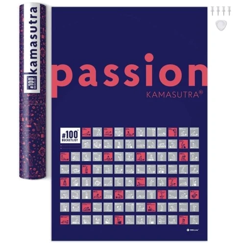 Скретч постер 1DEA.me 100Bucketlist KAMASUTRA passion (100KAM): Производитель 1DEA.me