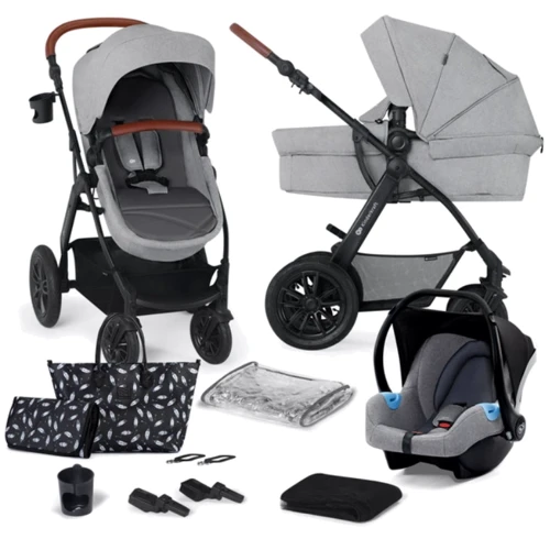 Универсальная коляска 3 в 1 Kinderkraft Xmoov CT Light Gray (KSXMOV00LGR3000)
