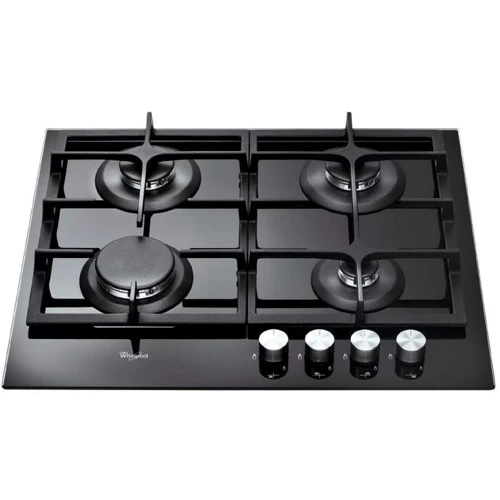 Варочная поверхность газовая Whirlpool GOS 6415/NB: Расположение панели спереди