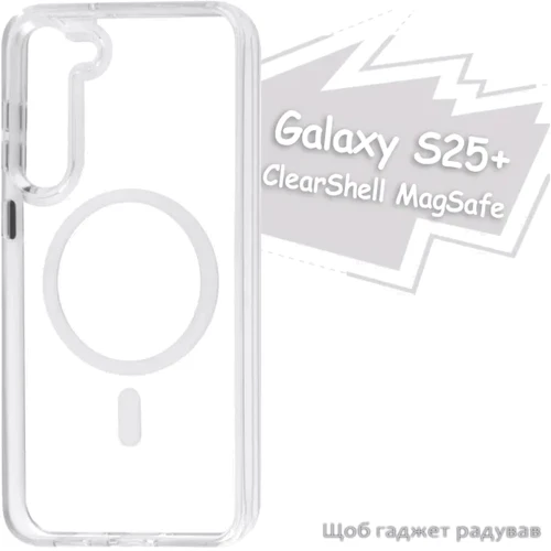 Чехол для телефонов BeCover ClearShell MagSafe for Samsung S936 Galaxy S25 Plus (713399)