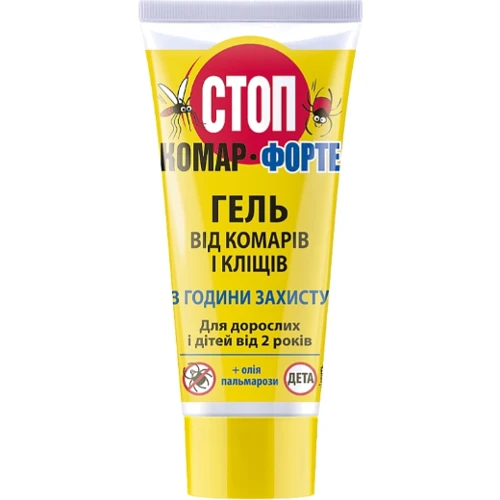 Гель от комаров и клещей Біокон Стоп Комар форте 60 ml (4823110301869)