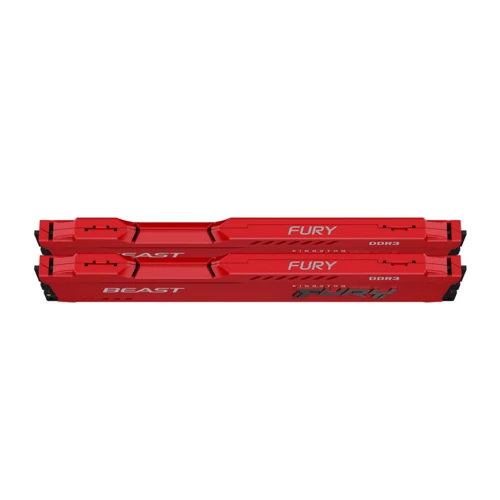 Kingston FURY 8 GB (2x4GB) DDR3 1866 MHz Beast Red (KF318C10BRK2/8) фото 2