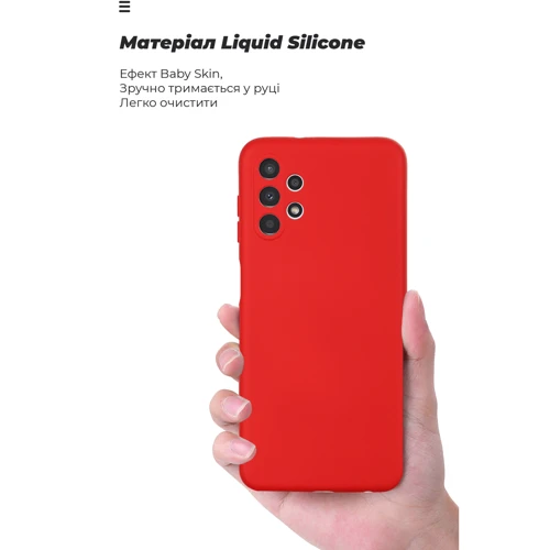 Чехол для телефонов ArmorStandart ICON Case Camera cover Red for Samsung A135 Galaxy A13 4G (ARM62667) фото 7