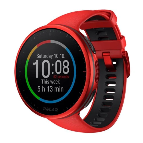 Смарт-часы Polar Vantage V2 Red M/L (900100190): Дисплей 1.2" (240x240)