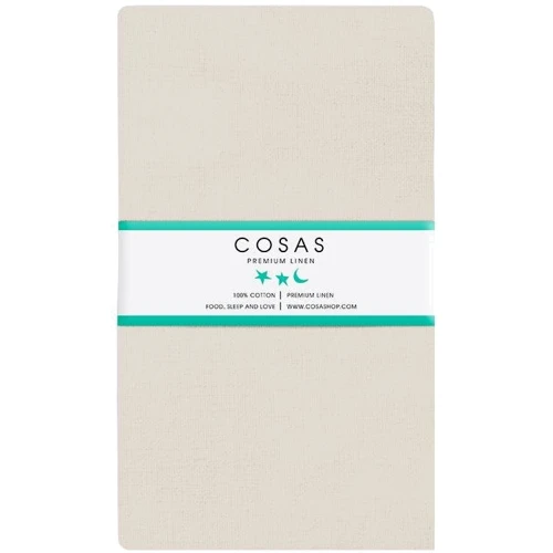 Набор простыней Cosas Beige/Dark blue 120x60 см (4822052061831)