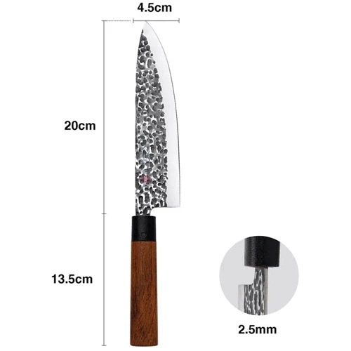 Нож поварской Fissman ITTOSAI 20 см (2574): Лезвие Нержавеющая сталь