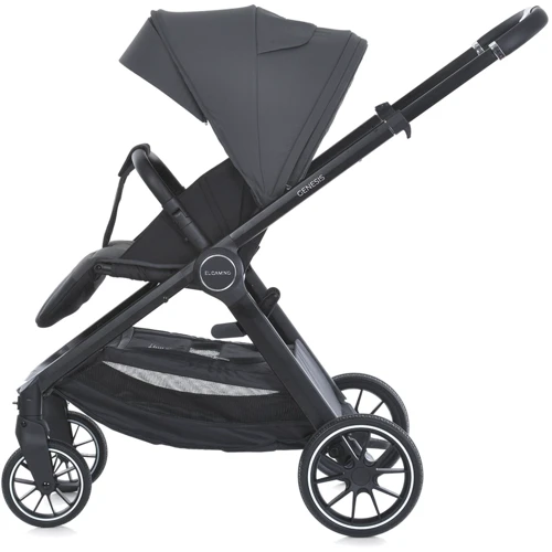 Коляска детская 2 в 1 El Camino Genesis Asphalt Gray (ME 1126 Asphalt Gray) фото 8