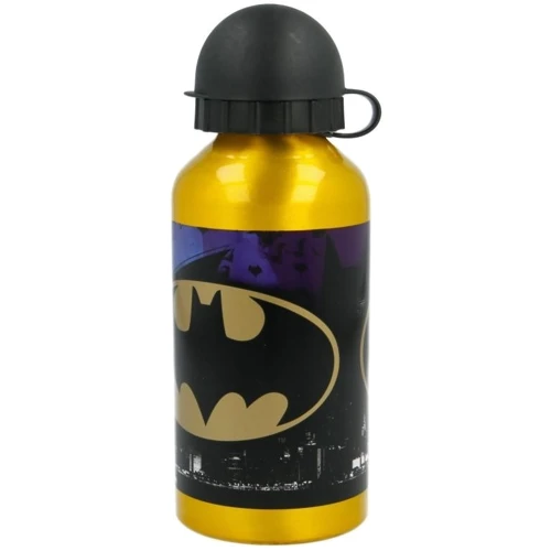 Пляшка для води дитяча Stor-DC: Batman Symbol Aluminium Bottle 400 ml (Stor-85534)
