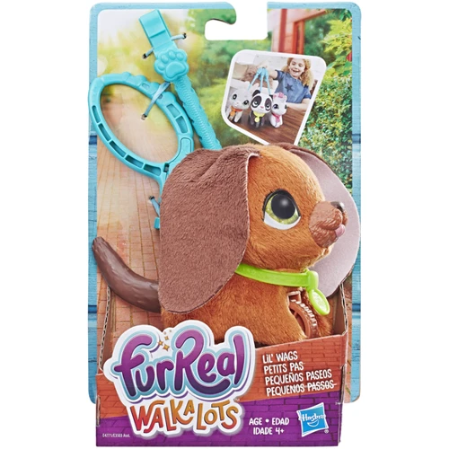 Інтерактивна іграшка Hasbro Furreal Friends маленький вихованець на повідку Щеня WALKALOTS LIL WAGS DOG B (E3503_E4771): Тип тварина