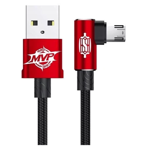 Кабель Baseus USB Cable to microUSB MVP Elbow 1.5A 2m Red (CAMMVP-B09)