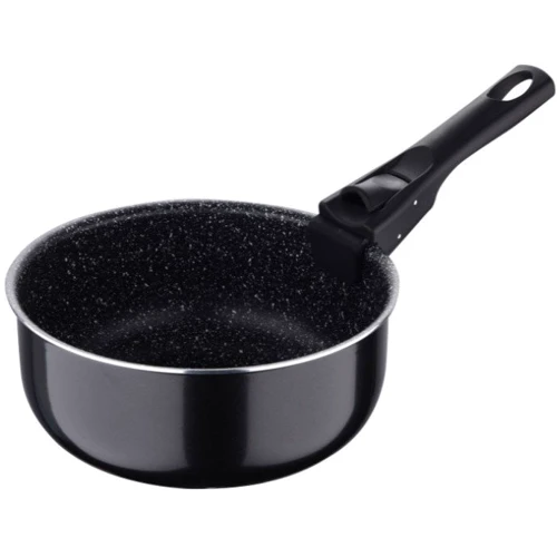 Набір ковшів Bergner Click & cook black 16/18/20 см (BG-31602-BK): Обсяг, л 1.5 / 2.1 / 3
