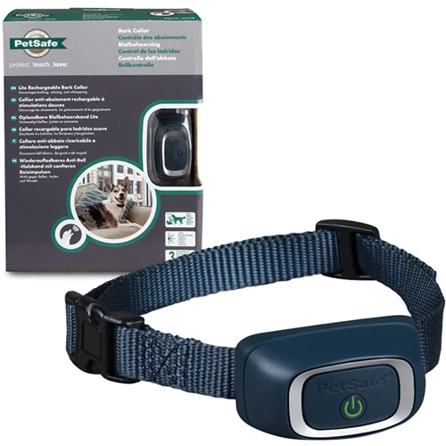 Електронний нашийник для собак PetSafe Lite Bark Collar малих та середніх порід для дресирування проти гавкоту (56211)