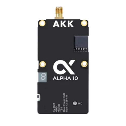 Видеопередатчик (VTX) AKK Alpha 10W 5.8GHz 80CH (A10)