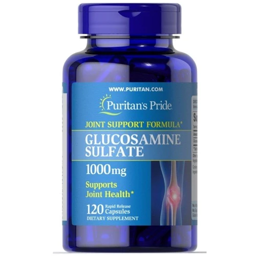 Puritan's Pride Glucosamine Sulfate 1000 mg Глюкозамин сульфат 120 капсул
