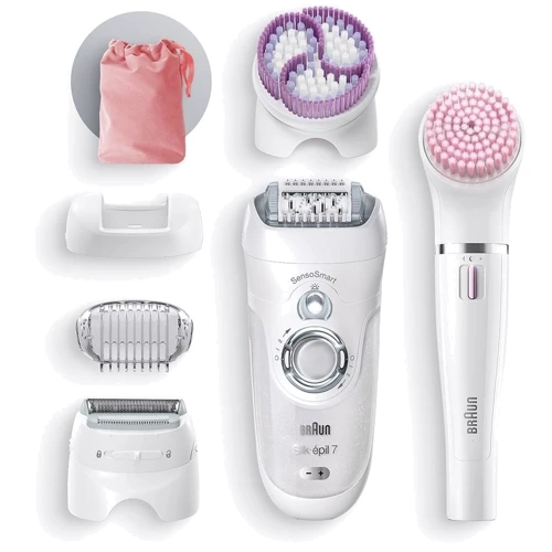 Епілятор Braun Silk-epil 7 SkinSpa SensoSmart SES 7/885 BS: Система живлення акумулятор