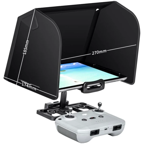 Солнцезащитная шторка StartRC для планшета 10.1-10.8 для дронов DJI и Autel Black (1109701) фото 5