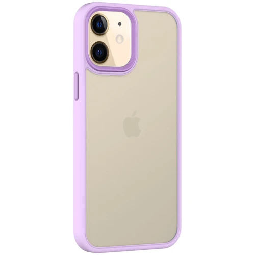 Чохол для iPhone Mobile Case TPU+PC Metal Buttons Lilac для iPhone 11