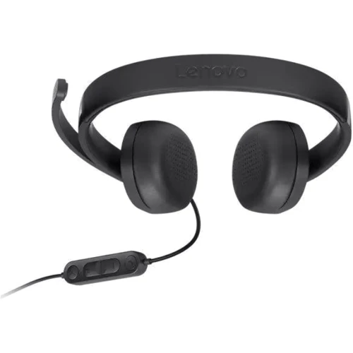 Навушники Lenovo USB-A Wired Stereo Gen 2 Black (4XD1P83425) фото 4