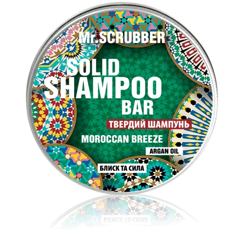 Mr.SCRUBBER Твердый шампунь Moroccan Breeze 70 g