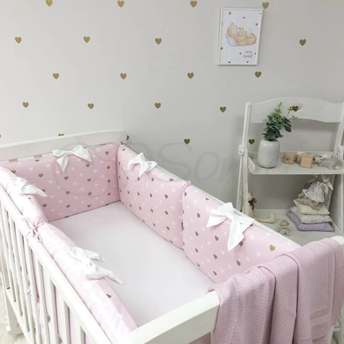 Комплект постельного белья Маленькая Соня Happy Baby + простынь (розовый) (680948)