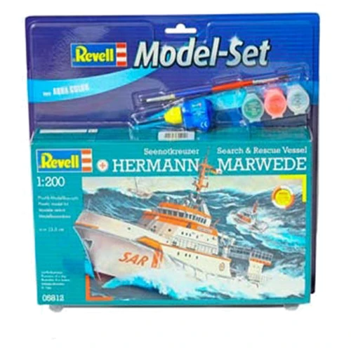 Подарунковий набір Revell Катер DGzRS Hermann Marwede 1:200 (65812)