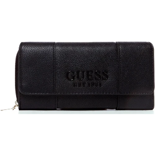 Женский кошелек Guess Holly Slg Lrg Clutch Organizer черный (SWVG7669620-BLA)