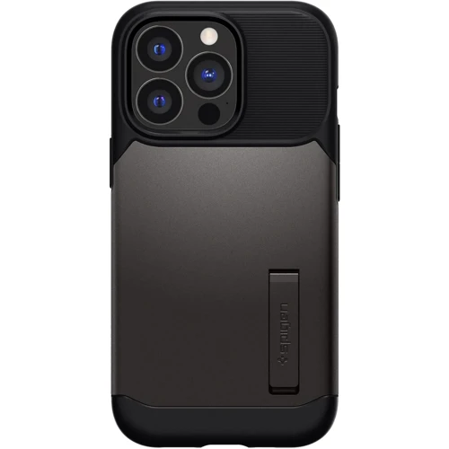Чехол для iPhone Spigen Slim Armor Gunmetal (ACS03303) for iPhone 13 Pro: Цвет серый