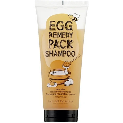 Too Cool For School Egg Remedy Pack Shampoo Восстанавливающий шампунь для волос 200 g: Пол Для женщин