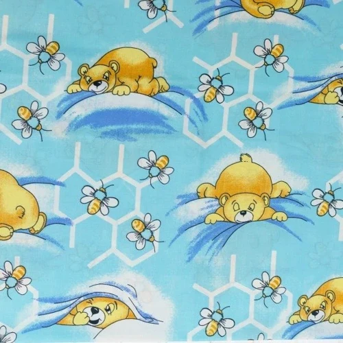 Комплект постельного белья Viluta 7823 ранфорс детский голубой (7823 блакитний)