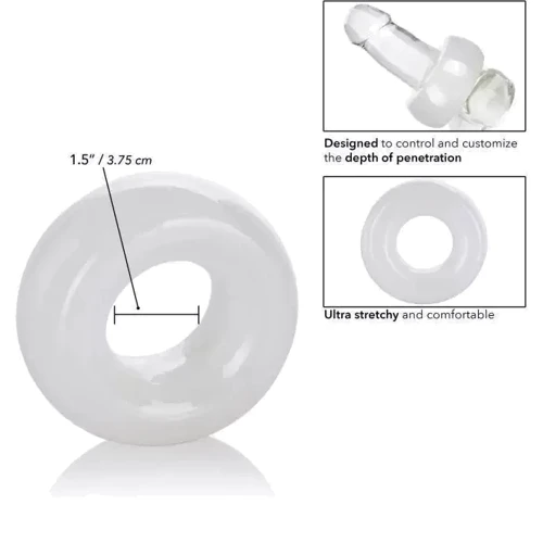 Эрекционное кольцо-ограничитель California Exotic Novelties - Stopper Ring